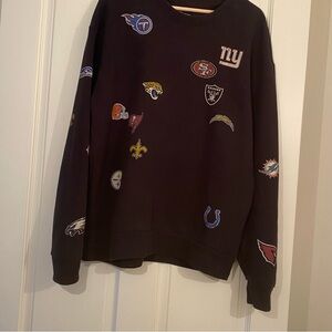 NFL Team Apparel Sweatshirt L